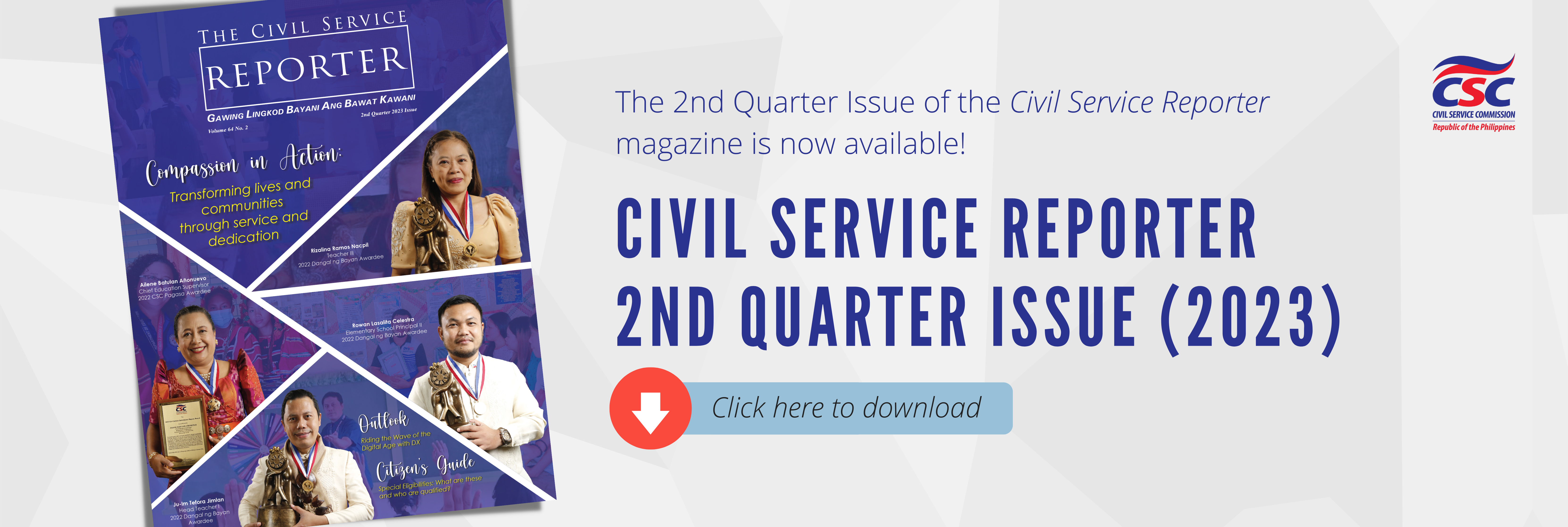 CS Reporter 2nd Quarter of 2023 Issue
