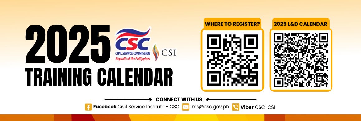 CSI's 2025 L&D Calendar