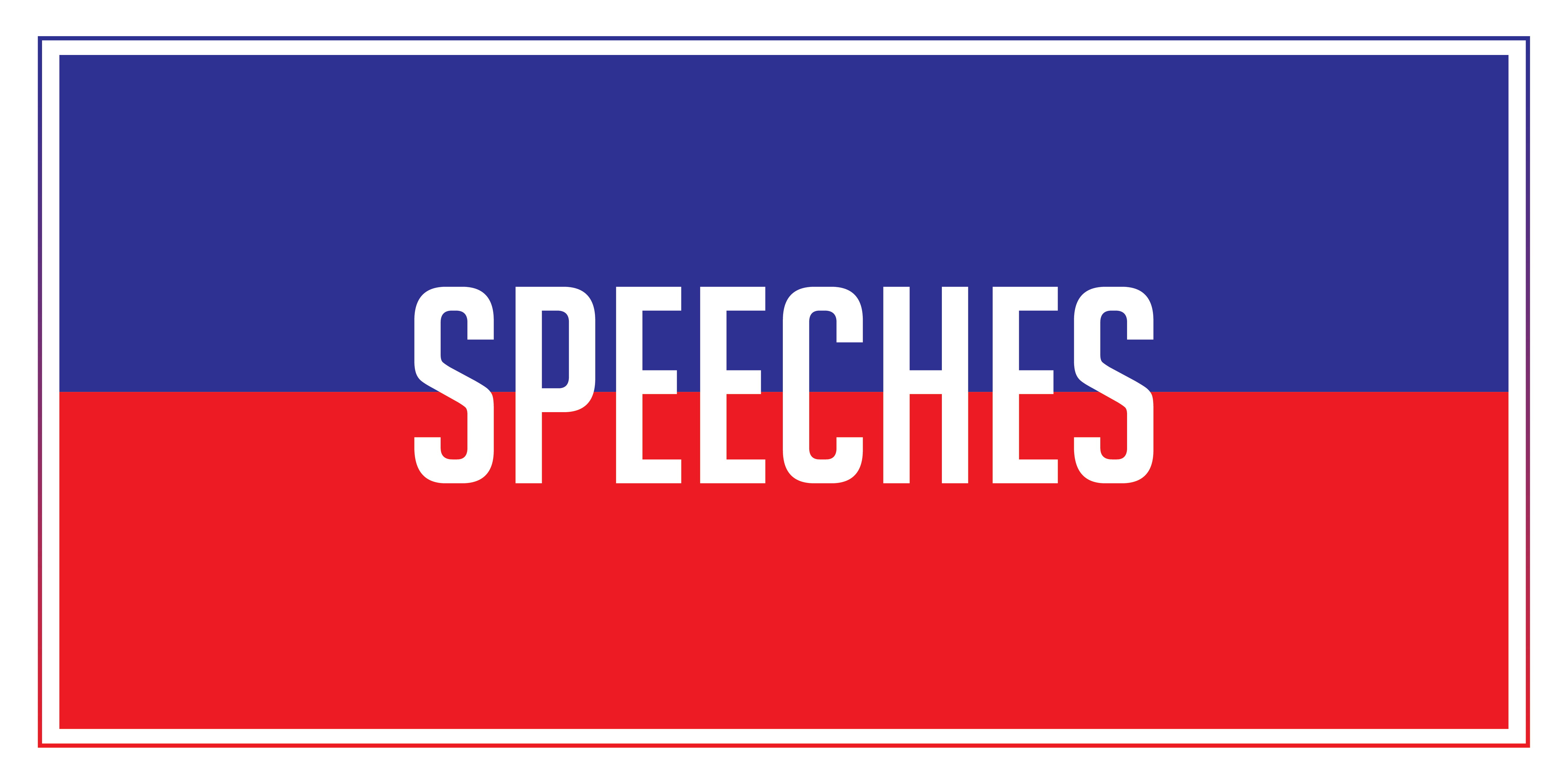 speeches